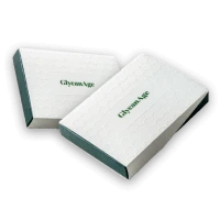 Photo of two glycanage tests